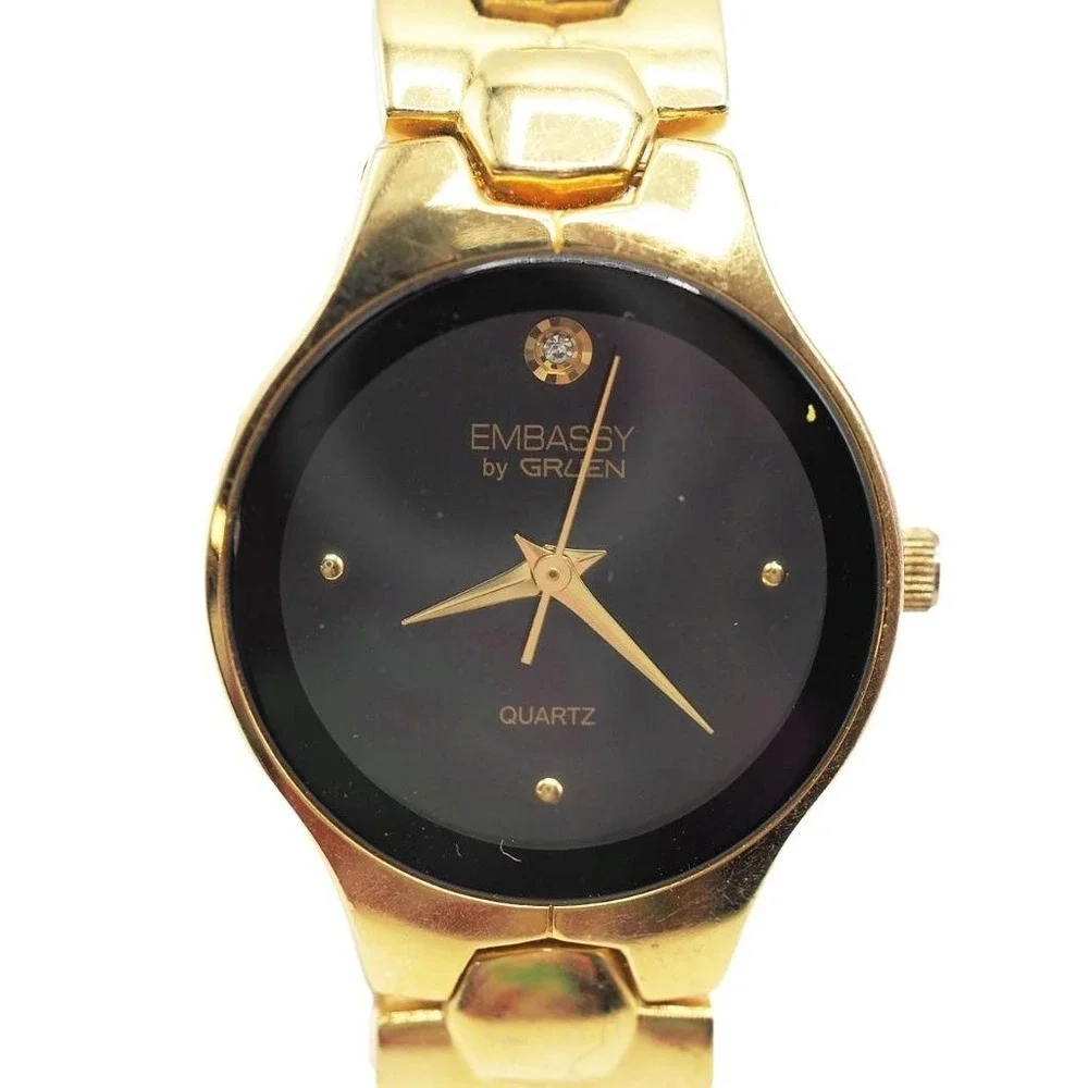 Women's Gruen Analog Quartz Watch Wristwatch New Battery